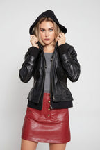 Fadcloset, Annalise Womens Leather Jacket