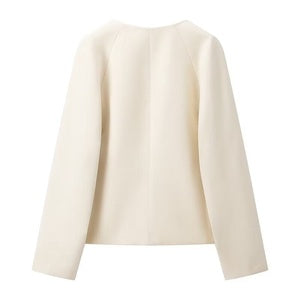 Blazer en faux cuir, Chelsea | Femmes - BYMANYC ® New York