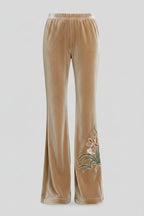 Casual Straight-leg Pants That Elongate The Legs